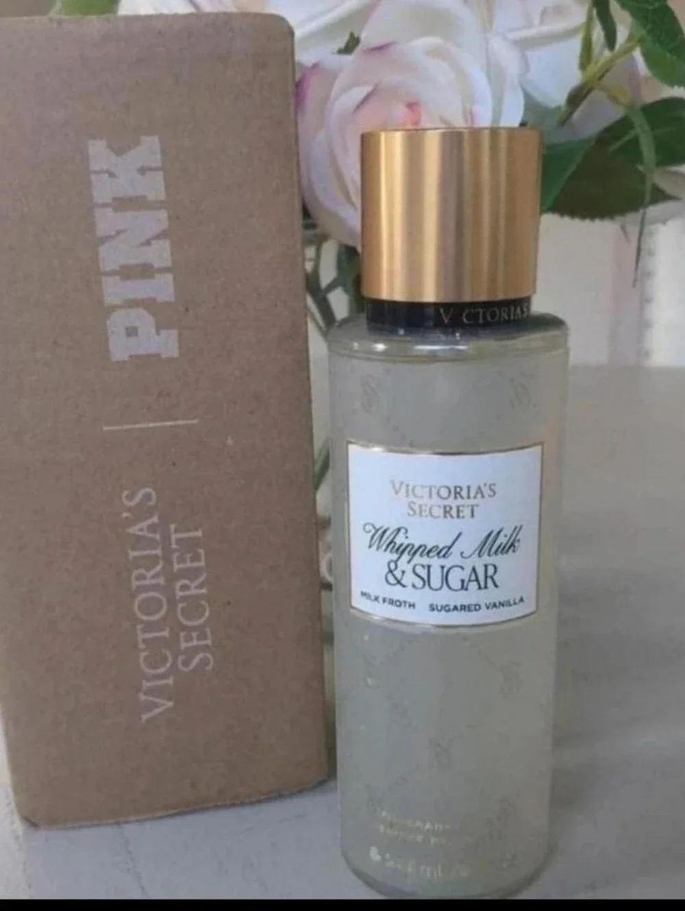 New Victoria Secret fragrance mist Whipped milk & sugar 8.4 oz